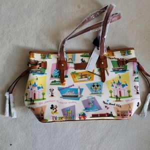 Dooney and bourke disney world retro tassel tote